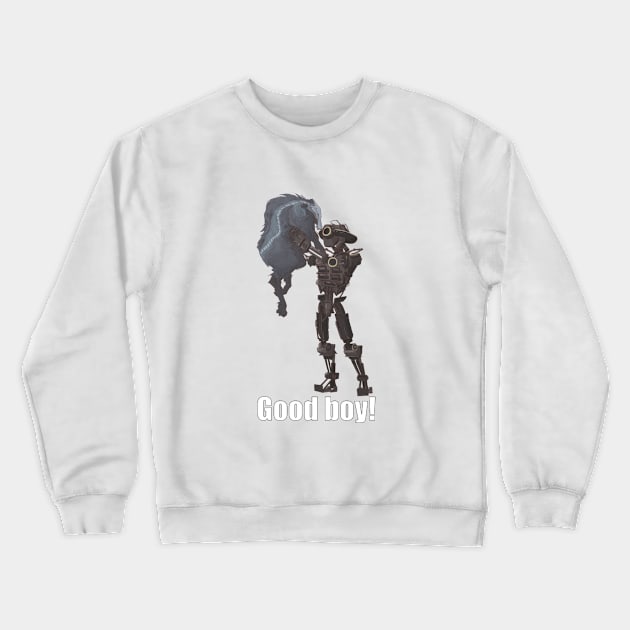 Bone doge good boy! Kenshi Crewneck Sweatshirt by Houseinthevillage